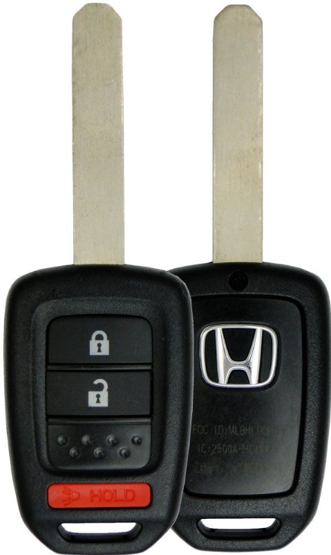 Honda 2013-2019 3 Button Remote Head Key MLBHLIK6-1T
