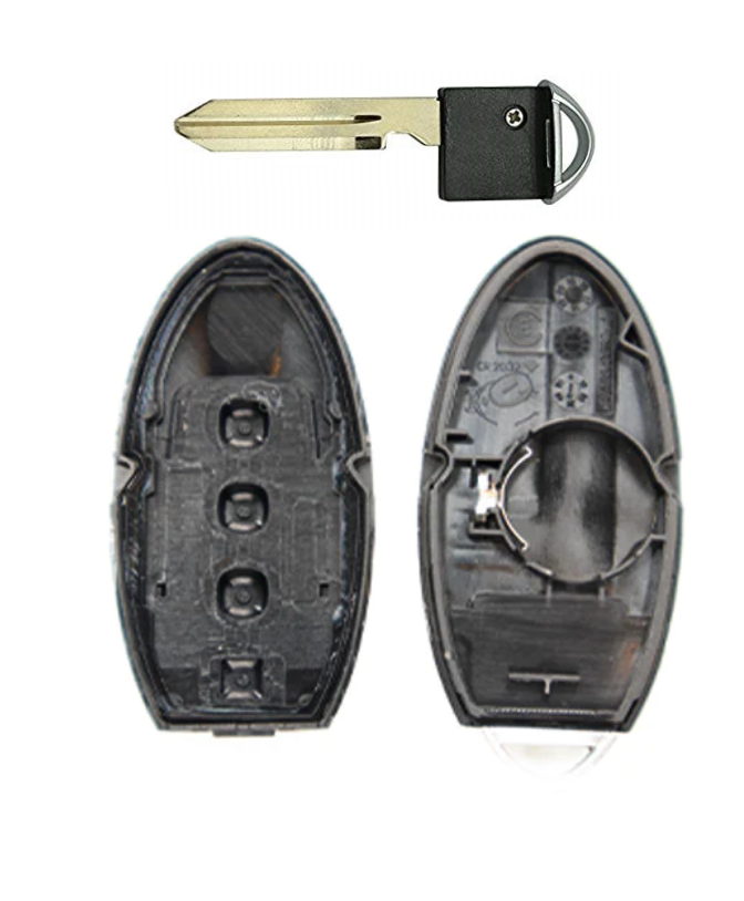 New 4 Button Smart Key SHELL For Infiniti G25/35/37 EX35 Q40/60 2008-2013 KR55WK48903