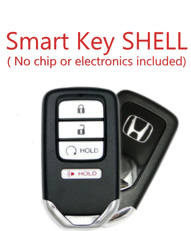 4 Button Smart Key SHELL for Honda Ridgeline 2017 - 2019 KR5V1X
