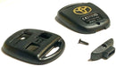TOYOTA 3 Button Remote Head Shell Case Repair Kit NO LOCKSMITH NEEDED