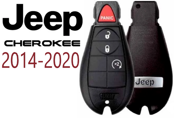 JEEP CHEROKEE 2014-2020 4B REMOTE FOBIK KEY GQ4-53T