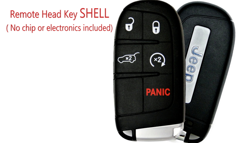 JEEP GRAND CHEROKEE 2014 - 2020 SMART KEY SHELL M3N40821302