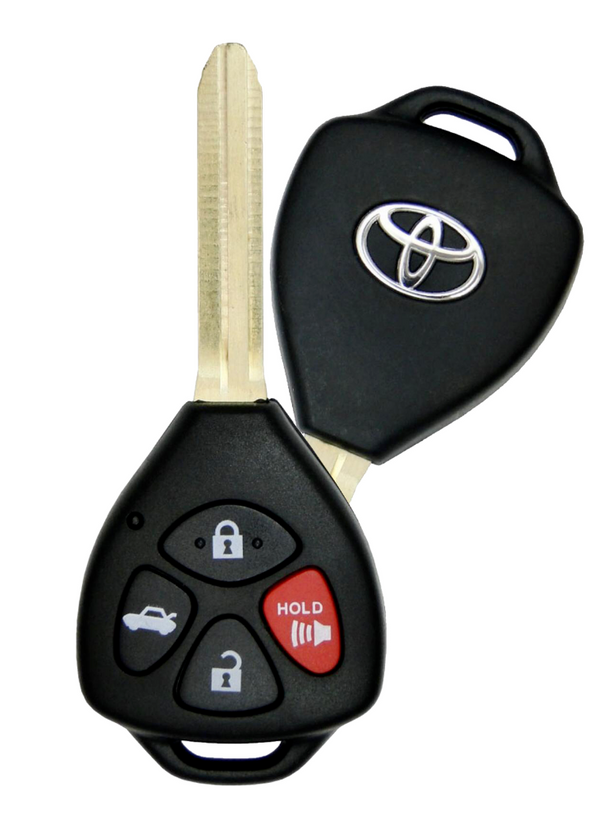 Toyota Camry Corolla 2007-2010 4 Button Remote Head Key HYQ12BBY (4D67 DOT Chip)