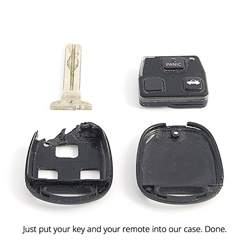TOYOTA 2 Button Remote Head Shell Case Repair Kit NO LOCKSMITH NEEDED