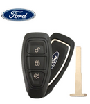 2011-2019 Focus Fiesta C-Max 3 Button Smart Key PEPS KR55WK48801 A+++