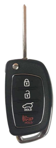 New Hyundai Tucson 2015-2019 flip keyless entry remote fob TQ8-RKE-4F25 A+++