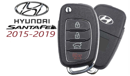 New Hyundai Santa Fe 2015-2019 Remote Flip Key TQ8-RKE-4F31