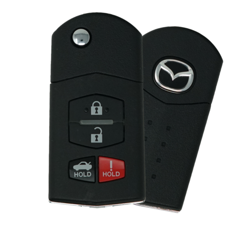 MAZDA 2004 -2011 4 Button Remote Flip Key KPU41788