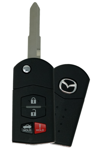 MAZDA 2004 -2011 4 Button Remote Flip Key KPU41788